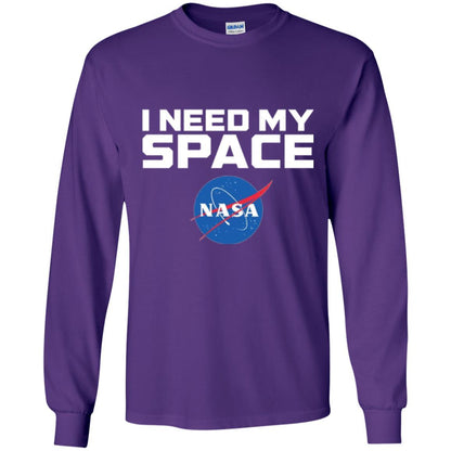 Nasa T-shirt I Need My Space Purple