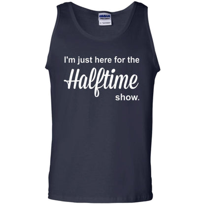 Marching Band T-shirt I_m Just Here For The Halftime Show Navy