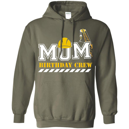 Mom Birthday Crew Mommy T-shirt Military Green