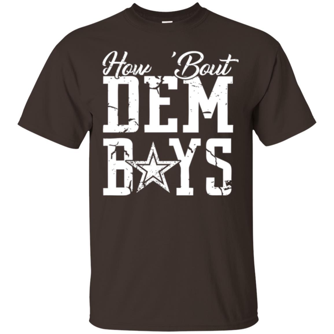 How Bout Dem Boys T-shirt Dark Chocolate