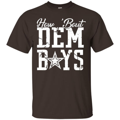 How Bout Dem Boys T-shirt Dark Chocolate