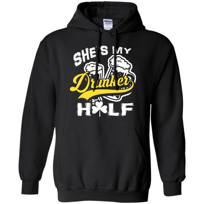 She_s My Drunker Half Saint Patrick_s Day T-shirt Black