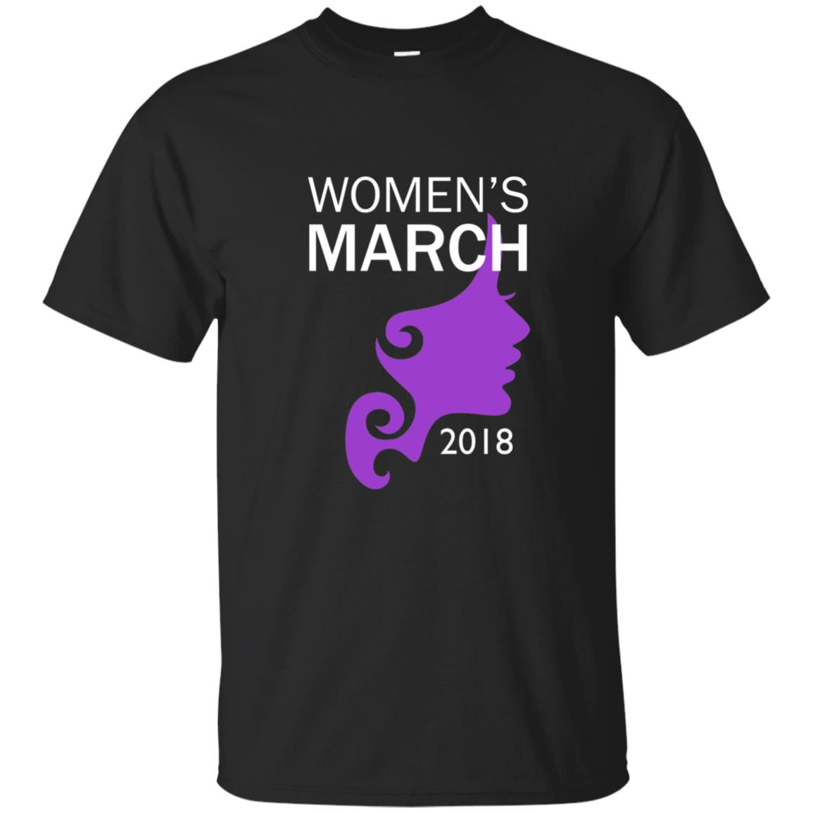 Women's March 2018 T-shirt Black