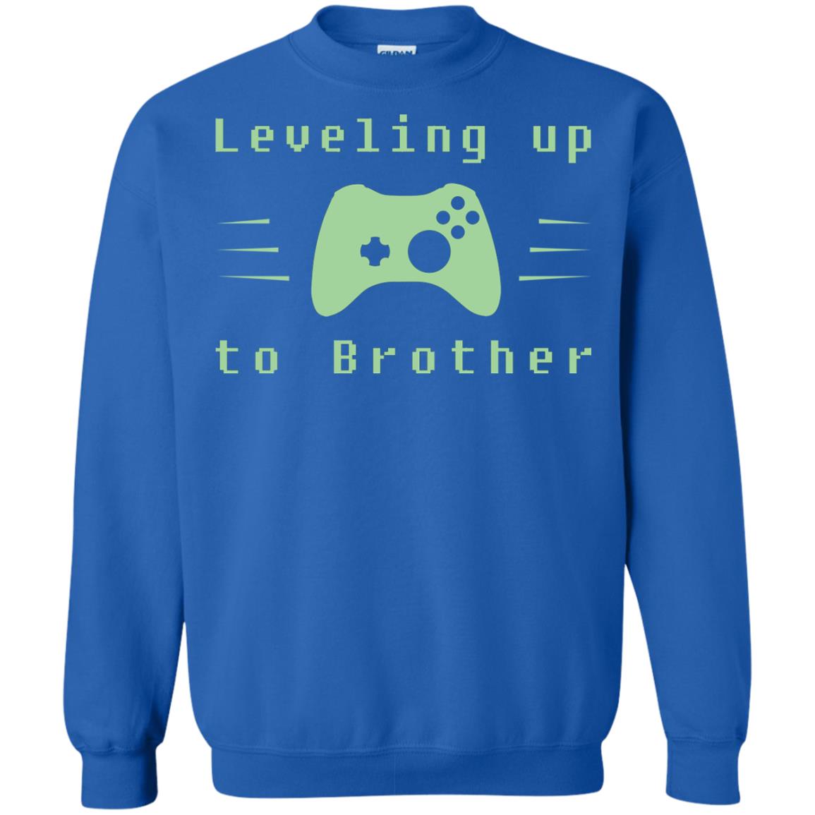 Rata-leveling Up To Brother Gaming Family Shirt Royal
