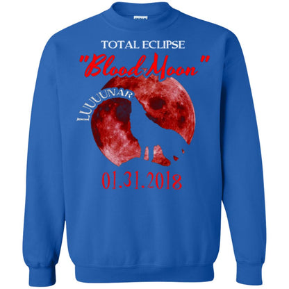 Eclipse T-shirt Total Eclipse Luuuunar Blood Moon Royal