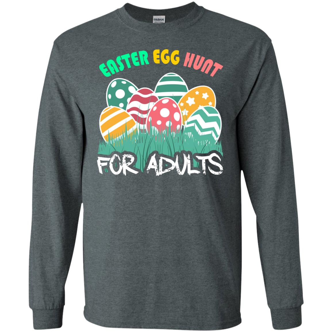 Easter Egg Hunt For Adults Easter Day T-shirt Dark Heather