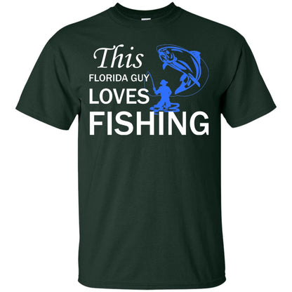 This Florida Guy Love Fishing Fisherman T-shirt Forest