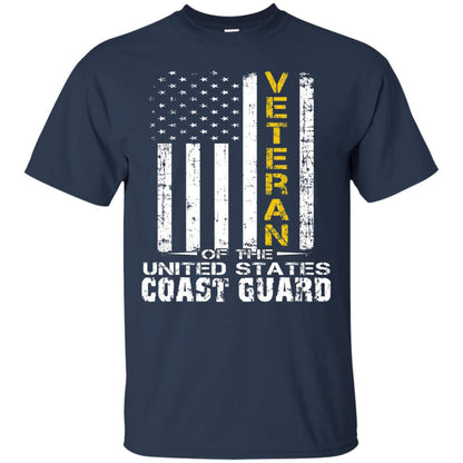 Veteran Of The United States Us Coast Guard Shirt Navy