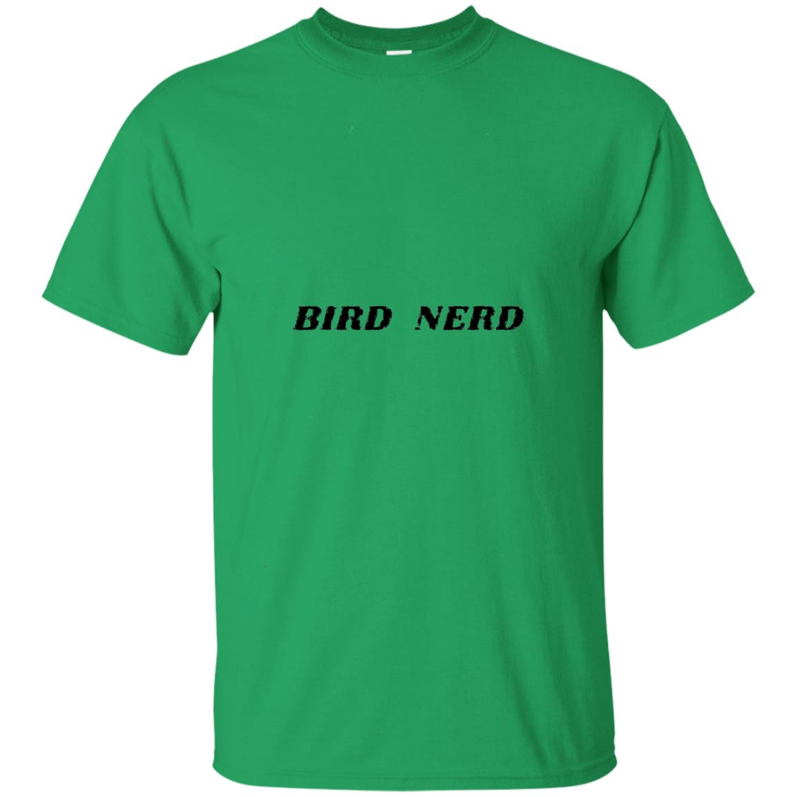 Bird Nerd Bird Watching T-shirt Irish Green