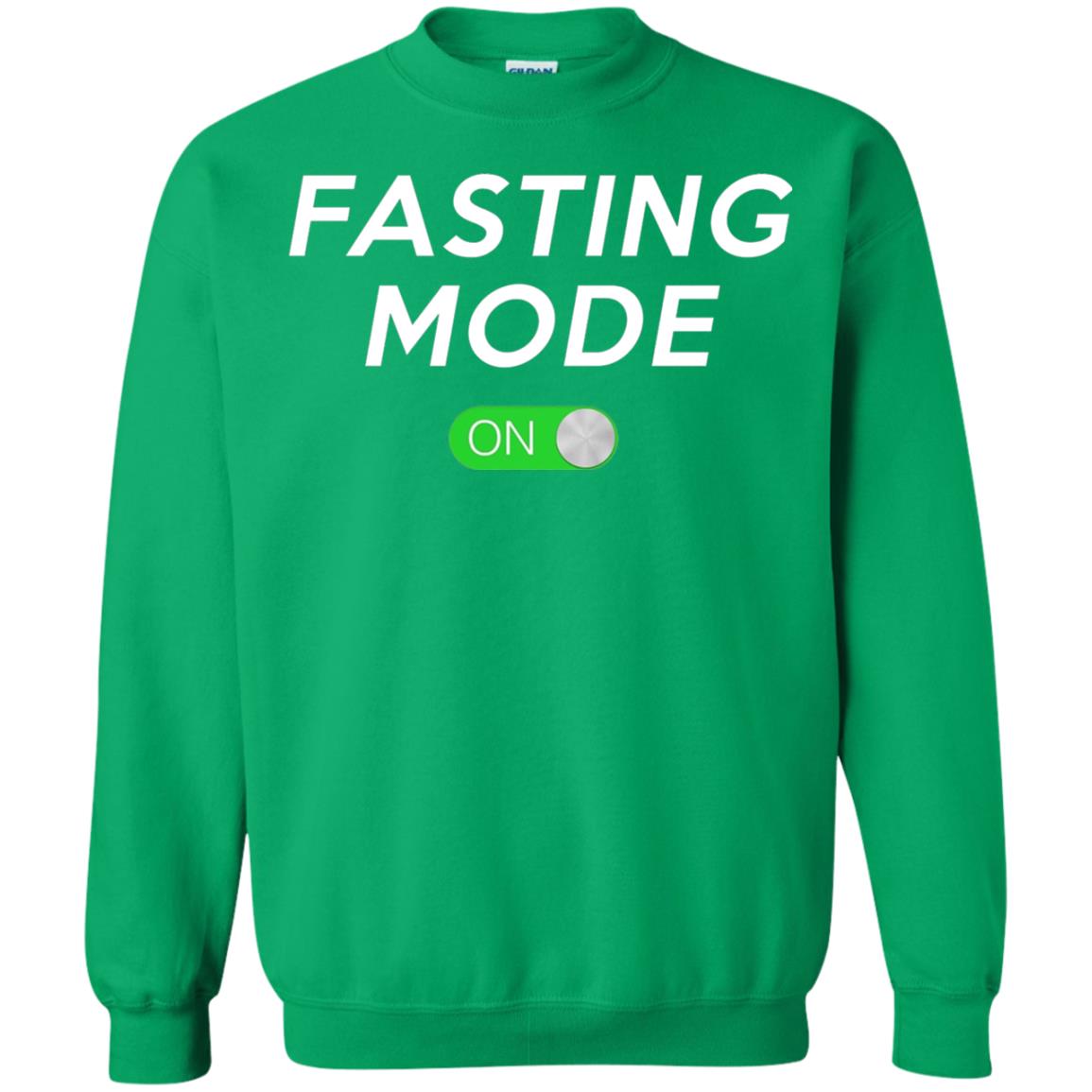 Funny Ramadan Fasting Mode On Shirt Irish Green