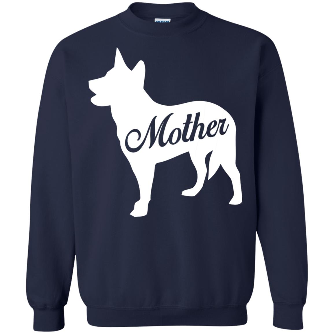 American Cattle Dog Mom T-shirt Navy