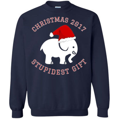 Elephant T-shirt Christmas 2017 T-shirt Navy