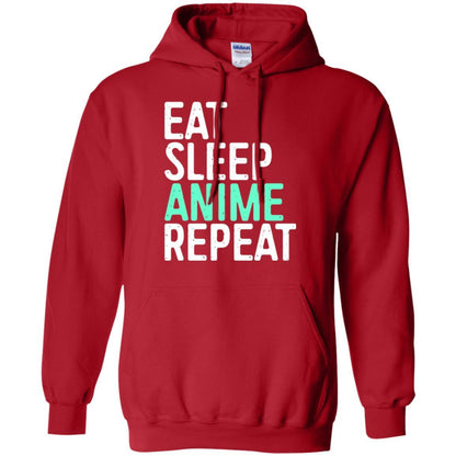 Japanese Animation Lover T-shirt Eat Sleep Anime Repeat