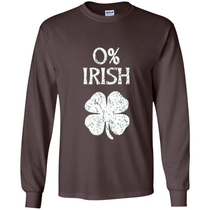 St. Patrick Day T-shirt Shamrocks 0_ Irish Vintage Dark Chocolate