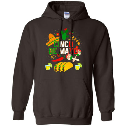 Fiesta Cinco De Mayo T-shirt Cinco De Mayo Dark Chocolate