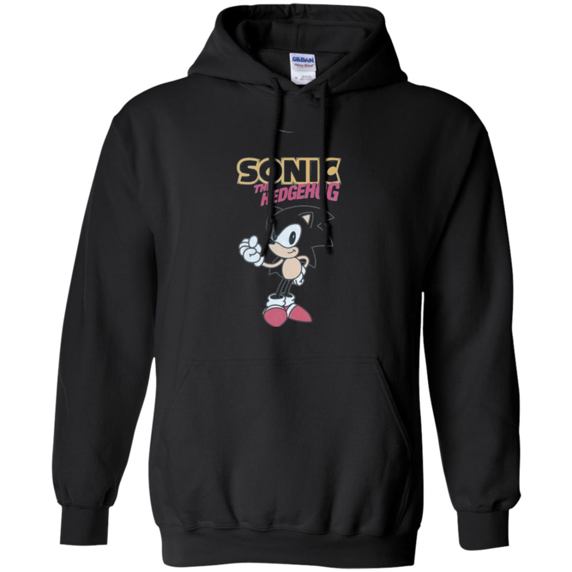 Movie T-shirt Sonic The Hedgehog Black