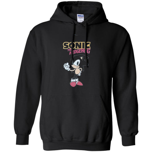 Movie T-shirt Sonic The Hedgehog Black