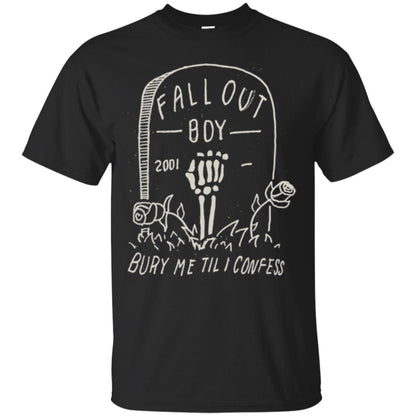 Fall Out Boy Bury Me Till I Confess T-shirt Black