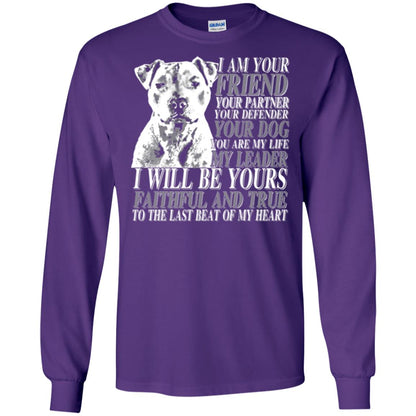 I Am Your Friend Your Partner Your Defender Your Dog You Are My Life My Leader I Will Be Yours Faithful And True To The Last Beat Of My Heart Purple