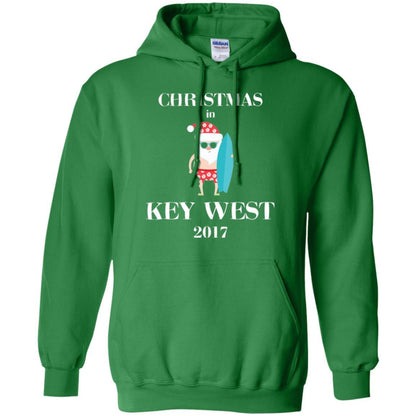Family Vacation T-shirt Christmas In Key West 2017 Irish Green