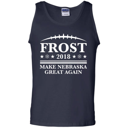 Frost 2018 T-shirt Make Nebraska Great Again Navy