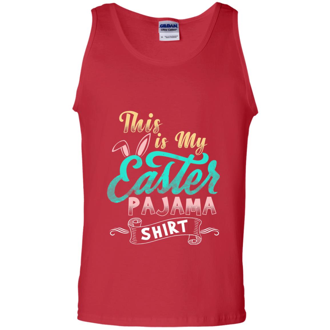 Easter T-shirt This Is Easter Pajama Shirt Red