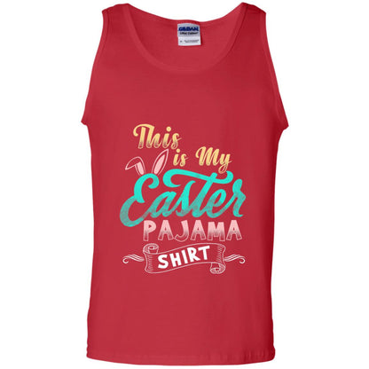 Easter T-shirt This Is Easter Pajama Shirt Red
