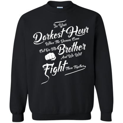 Family T-shirt In Your Darkest Hour Black
