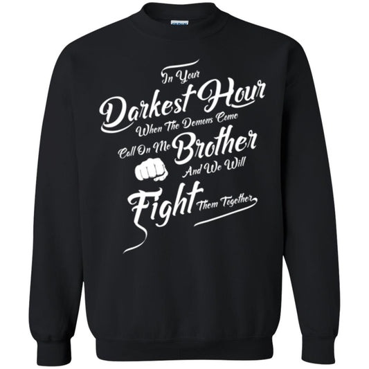 Family T-shirt In Your Darkest Hour Black