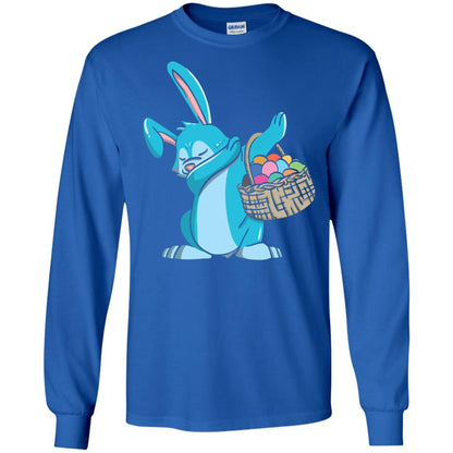 Easter Bunny Dab Easter Shirt Royal