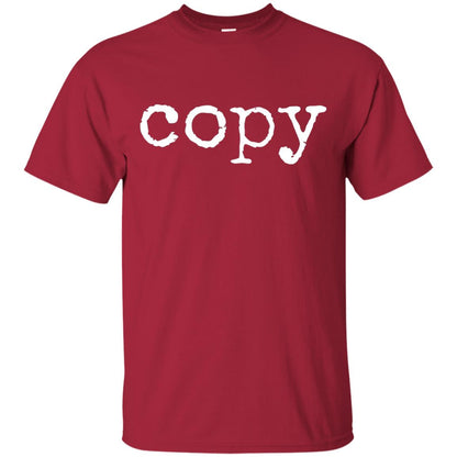Matching Copy Paste Family T-shirt Cardinal