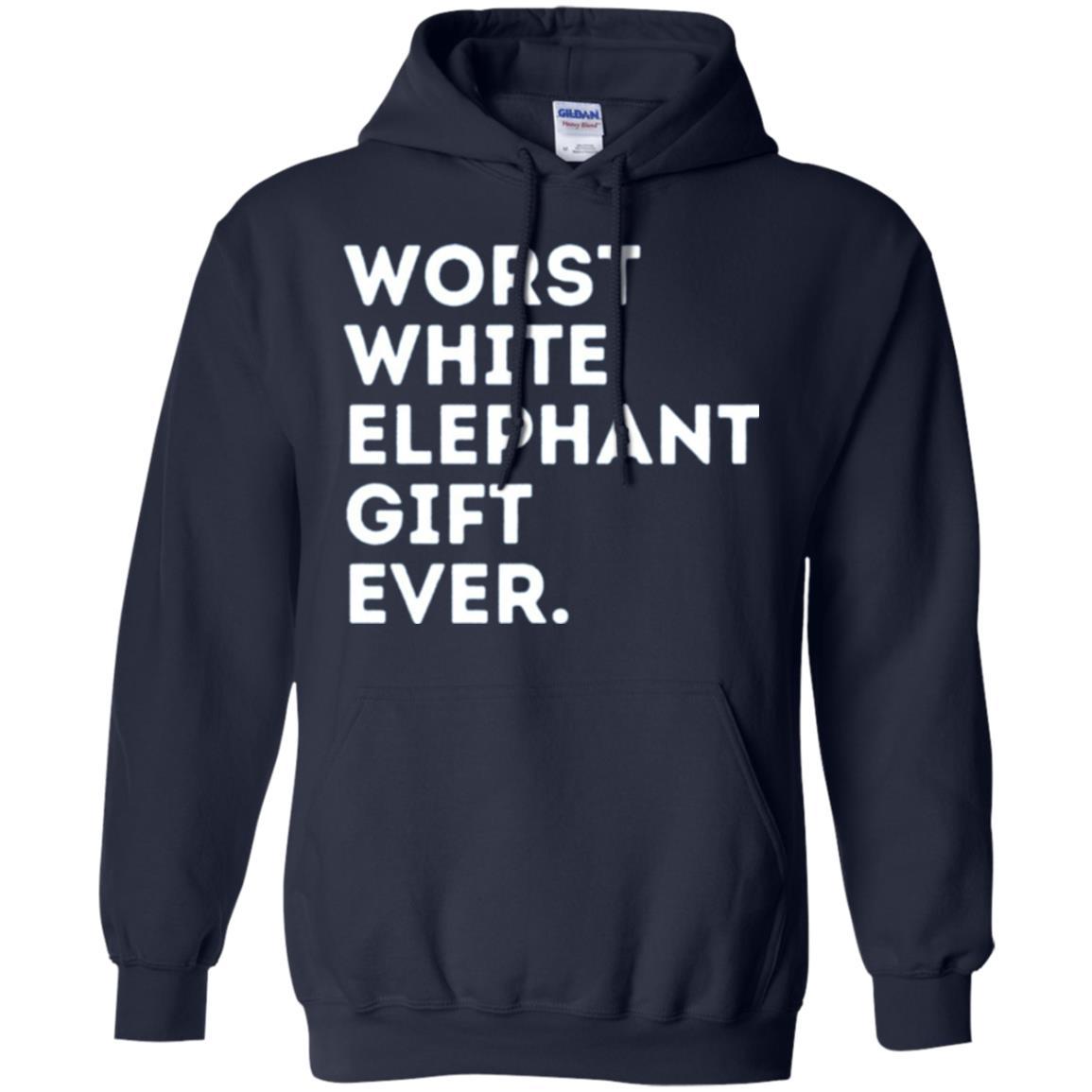Best Worst White Elephant T-shirt Navy