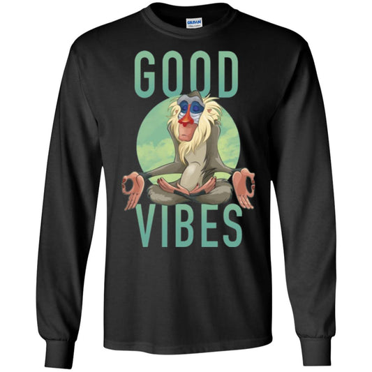 Rafiki Meditate Good Vibes T-shirt Black