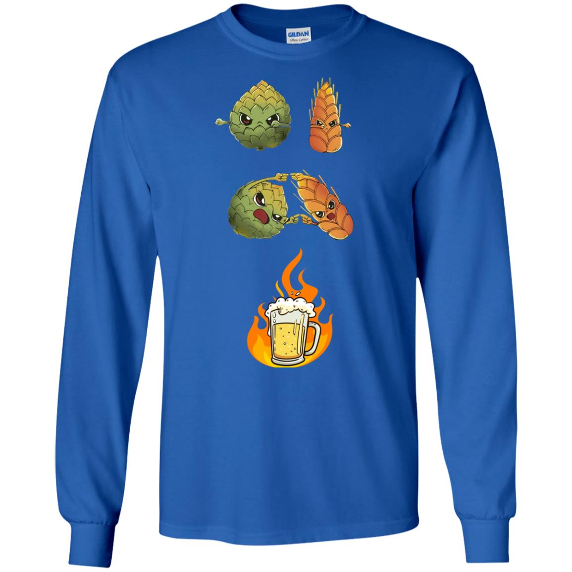 Beer Lover T-shirt Beer Fusion Royal