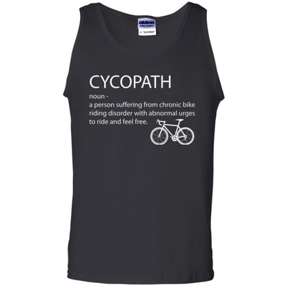 Biker T-shirt Cycopath Definition T-shirt Black