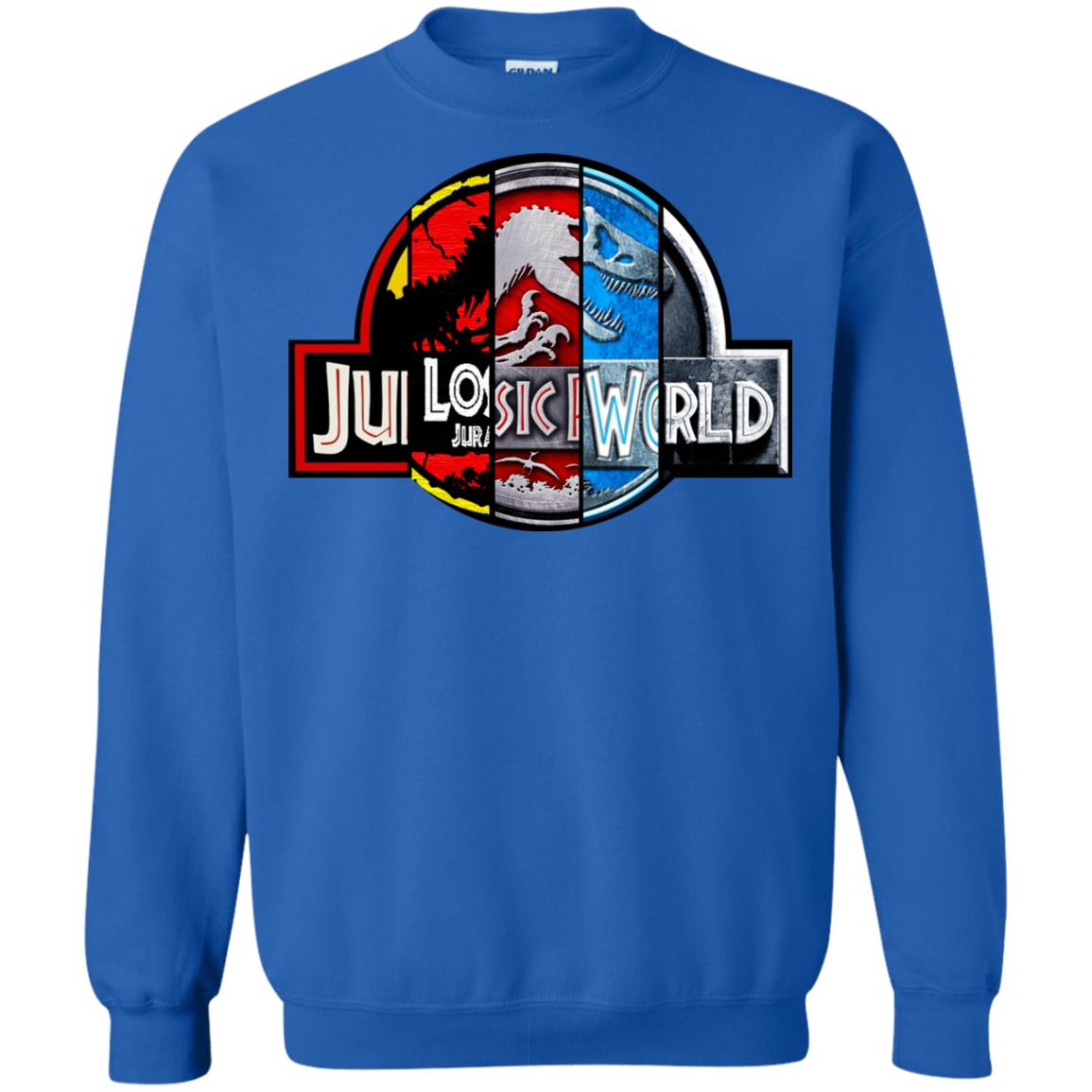 Jurassic World Movie Fan Shirt Royal