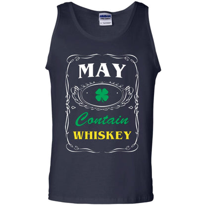 Saint Patrick's Day T-shirt May Contain Whiskey Navy