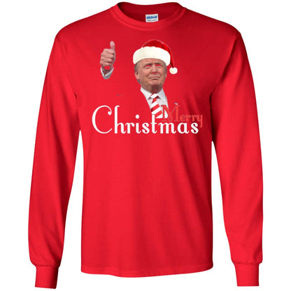 Trump Merry Christmas T-shirt Red