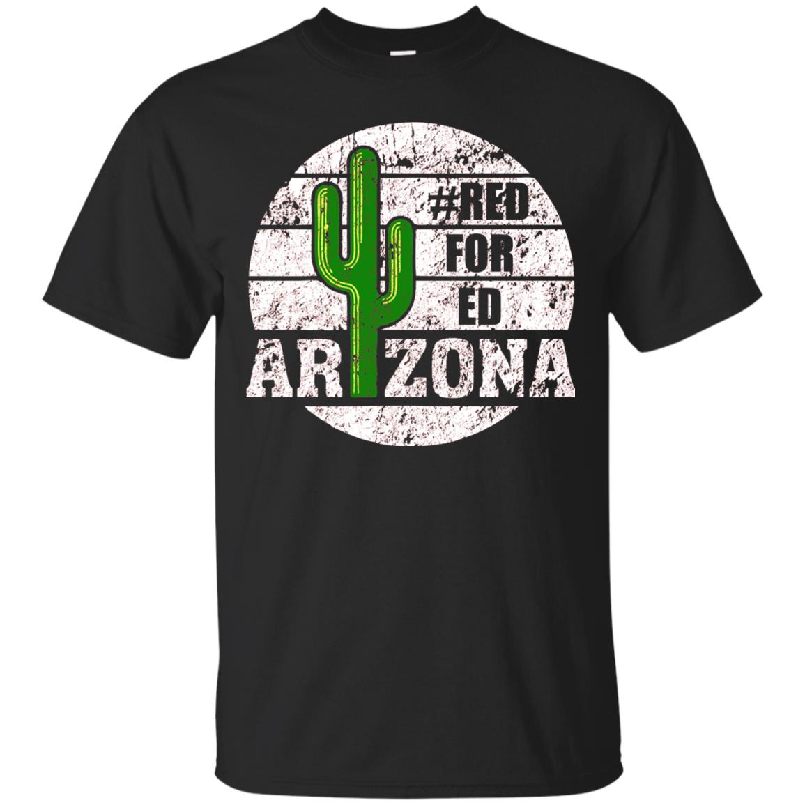 Vintage Red For Ed Arizona Cactus Lover Shirt Black