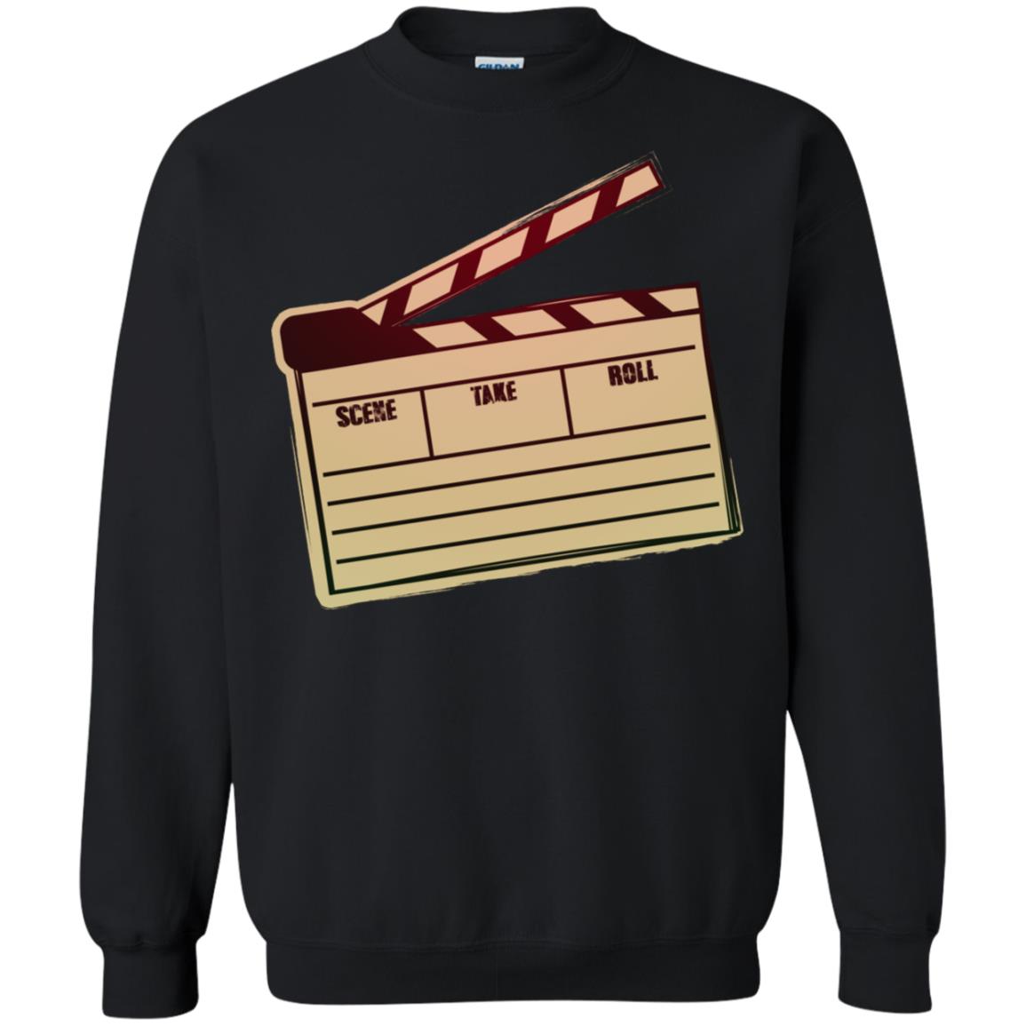 Movie Clapper Filmmaker Film Student Shirt Black