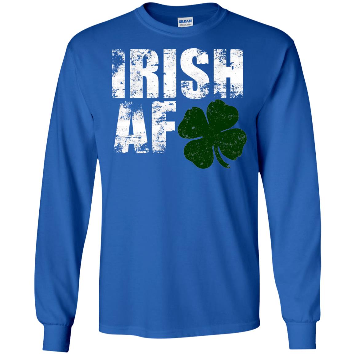Funny Irish St. Patrick_s Day T-shirt Royal