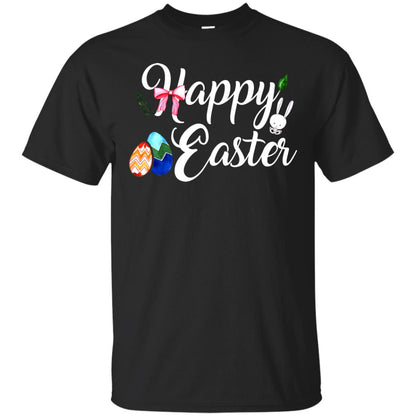 Happy Easter Egg T-shirt Black