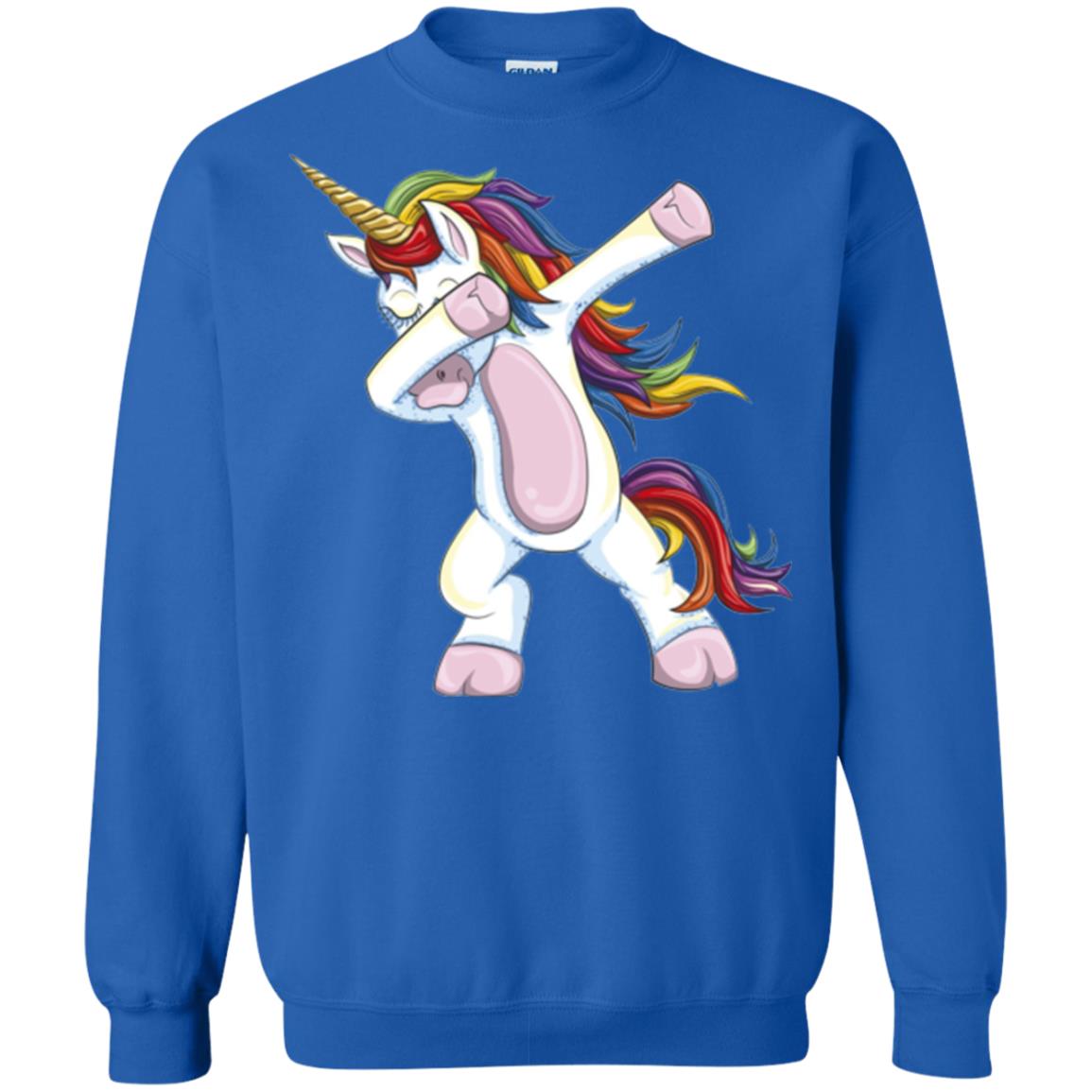 Dabbing Unicorn T-shirt Royal