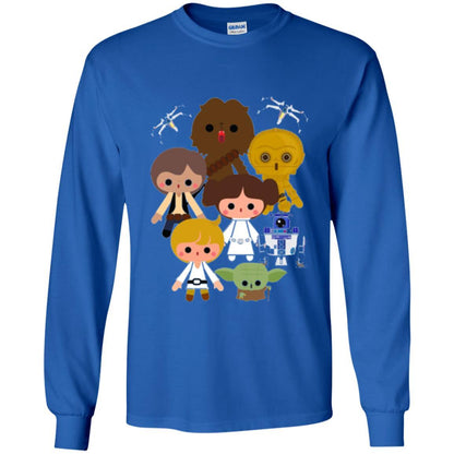 Film T-shirt Cute Kawaii Style Heroes Graphic Royal