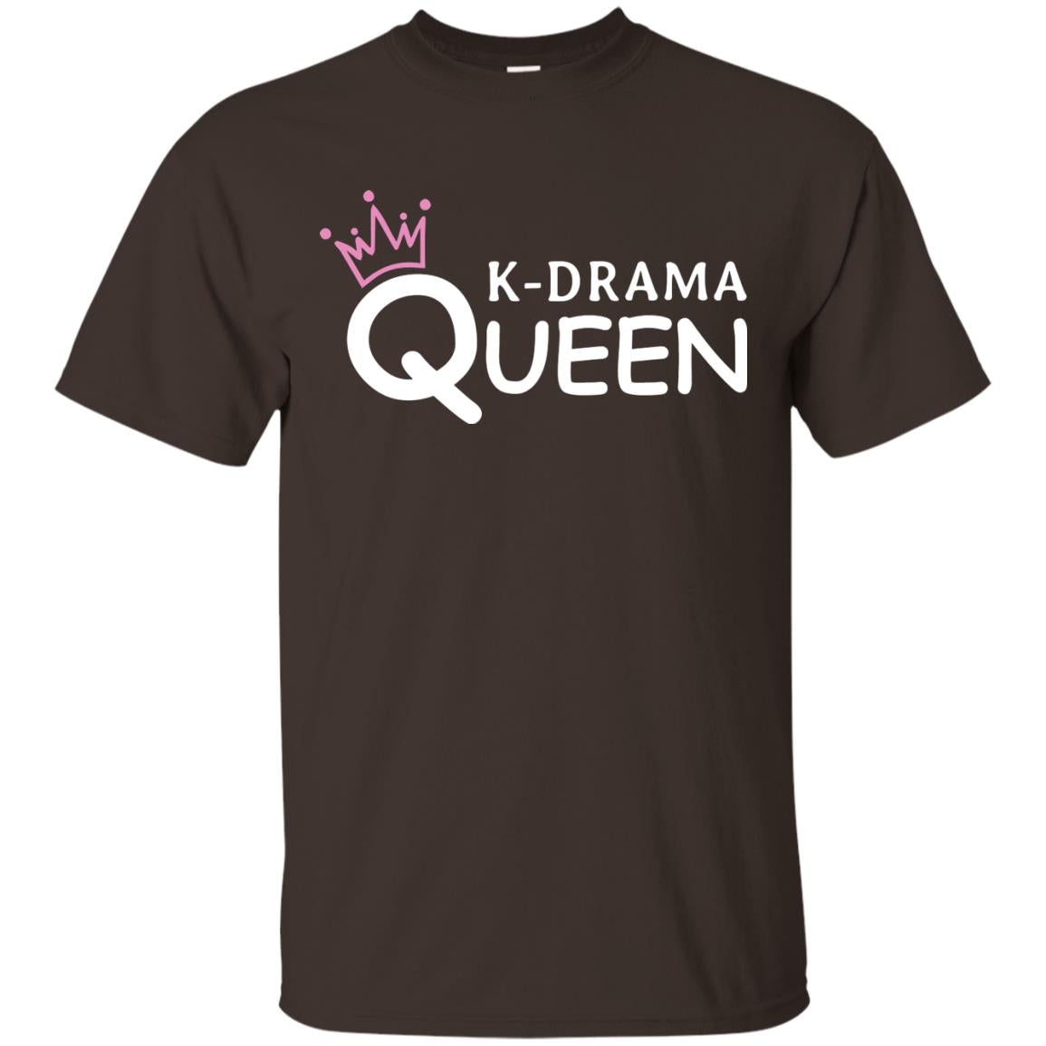 K-drama Queen Korea Drama Fan Shirt Dark Chocolate