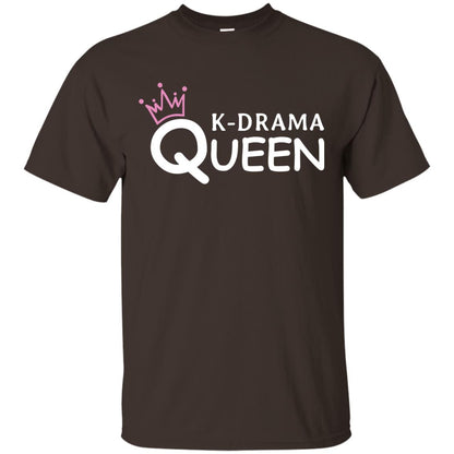 K-drama Queen Korea Drama Fan Shirt Dark Chocolate
