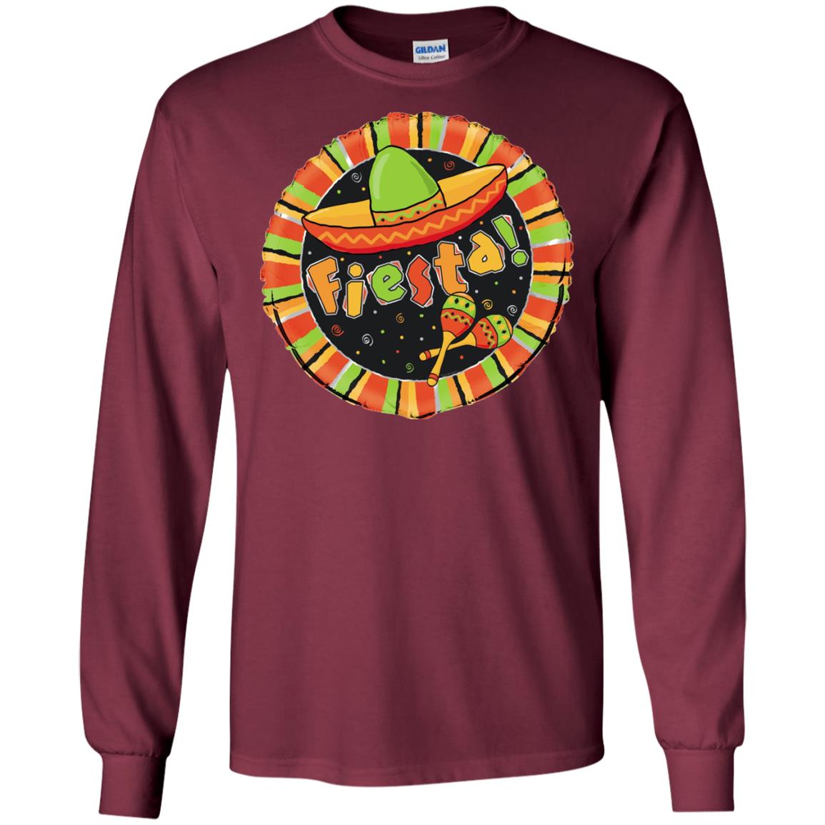 Fiesta Cinco De Mayo Maroon