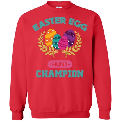 Easter Egg Hunt Champion Easter Day T-shirt Red