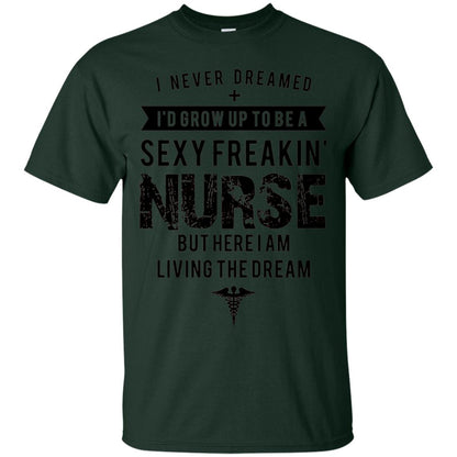 Sexy Nurse Nursing Ladies Shirt Forest