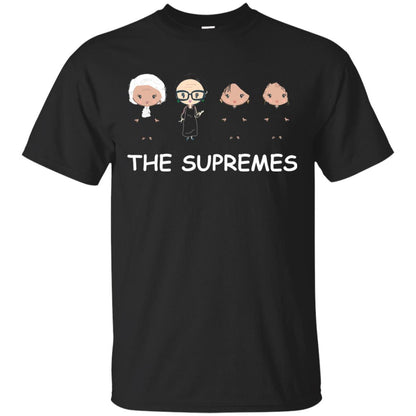 The Supremes Ruth Bader Ginsburg Music Fan T-shirt Black